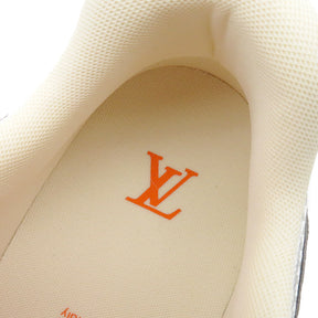 ルイヴィトン LOUIS VUITTON ベージュ ランアウェイ ライン 1ABFCZ モノグラムデニム メッシュ #10 スニーカー LVイニシャル モノグラムフラワー 白 オレンジ