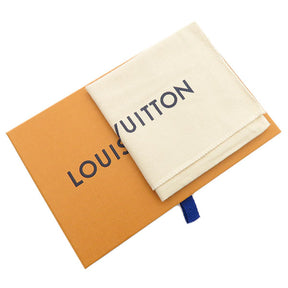 ルイヴィトン LOUIS VUITTON コバルト ポルトフォイユ・ブラザ M30297 モノグラムキャンバス タイガ 長財布 シルバー金具 タイガラマ 紺 青 二つ折り