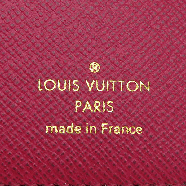 ルイヴィトン LOUIS VUITTON モノグラムX フューシャ ポルトフォイユ ゾエ M62932 モノグラムキャンバス レザー 三つ折り財布 ゴールド金具 コンパクトウォレット 茶