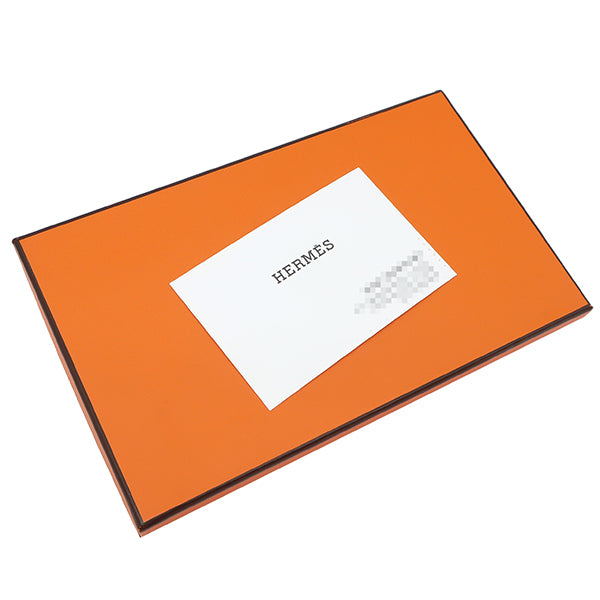 エルメス HERMES ベアンスフレ エトゥープ シェーブル 長財布 シルバー金具 二つ折り財布 グレージュ