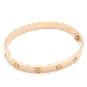 カルティエ Cartier LOVE ラブブレス B6067416 ピンクゴールド K18PG #16 ブレスレット 750 18K 18金 バングル