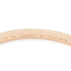 カルティエ Cartier LOVE ラブブレス B6067419 ピンクゴールド K18PG #19 ブレスレット 旧型 750 18K 18金 バングル