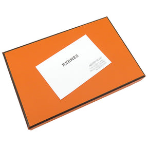 エルメス HERMES ベアンスフレ モーヴシルベストル ヴォーエプソン 長財布 シルバー金具 新品 未使用 二つ折り財布