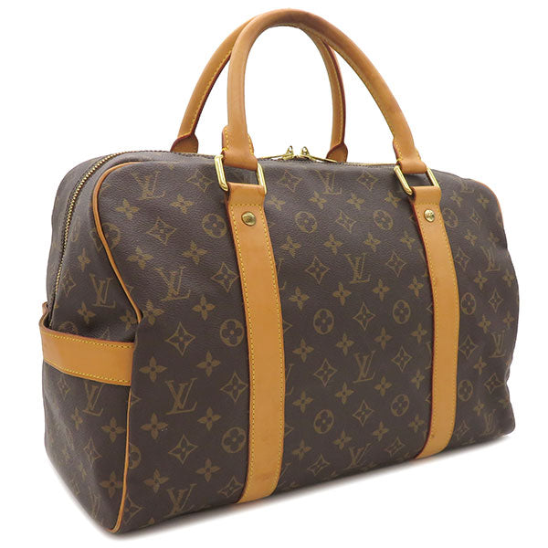 ルイヴィトン LOUIS VUITTON モノグラム キャリーオール M40074 モノグラムキャンバス ボストンバッグ ゴールド金具 ボストンバッグ  茶 鍵・パドロック・ネームタグ欠品