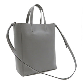 セリーヌ CELINE バーティカル カバ スモール 176183XBA グレー レザー 2WAYバッグ シルバー金具 トート ショルダー