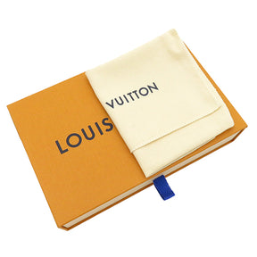 ルイヴィトン LOUIS VUITTON マリーヌルージュ ポルトフォイユ カプシーヌ コンパクト M63741 トリヨンレザー 三つ折り財布 ゴールド金具 紺 赤