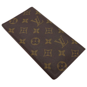 ルイヴィトン LOUIS VUITTON モノグラム ポルト バルール・カルト クレディ M61823  モノグラムキャンバス 長財布 茶 二つ折り 札入れ カード入れ