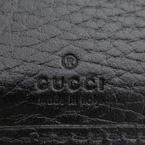 グッチ GUCCI GGマーモント ウォレット 644407 ブラック レザー 三つ折り財布 ゴールド金具 黒 プチマーモント コンパクト