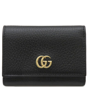 グッチ GUCCI GGマーモント ウォレット 644407 ブラック レザー 三