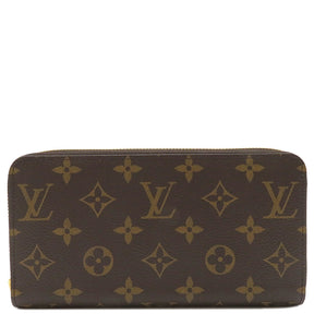 ルイヴィトン LOUIS VUITTON モノグラム ジッピー ウォレット M42616 モノグラムキャンバス 長財布 ゴールド金具 新品 未使用 茶 ラウンドファスナー