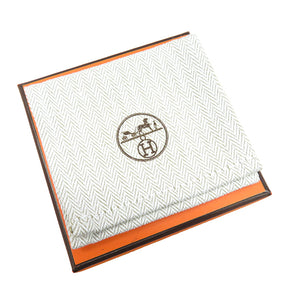 エルメス HERMES クリックH PM グレージュXシルバー メタル エナメル ブレスレット Hブレス