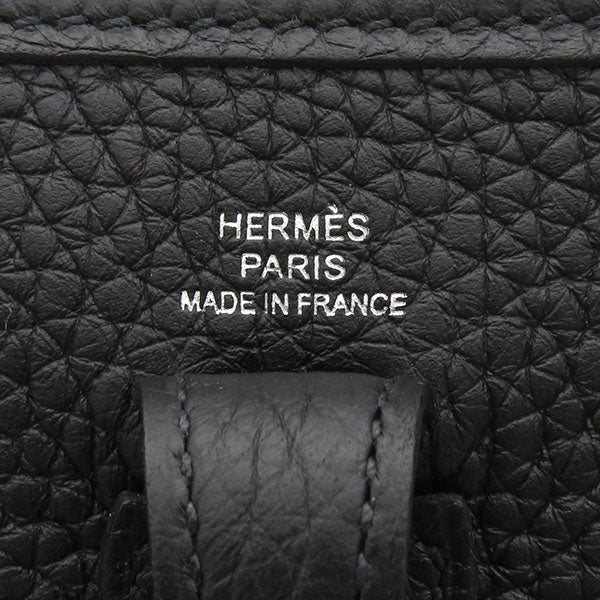 エルメス HERMES エヴリンTPM ブラック トリヨンクレマンス ショルダーバッグ シルバー金具 新品 未使用 黒