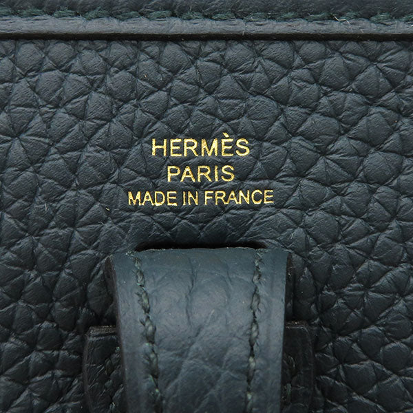 エルメス HERMES エヴリンTPM ヴェールシプレ トリヨンクレマンス ショルダーバッグ ゴールド金具 緑