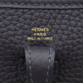 エルメス HERMES エヴリンTPM キャバン トリヨンクレマンス ショルダーバッグ ゴールド金具 新品 未使用 濃紺