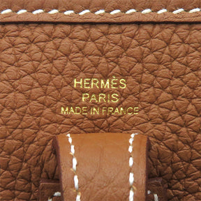 エルメス HERMES エヴリンTPM ゴールド トリヨンクレマンス ショルダーバッグ ゴールド金具 新品 未使用 茶