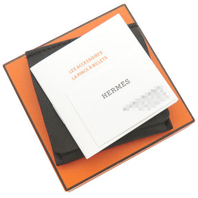 エルメス HERMES ホースシュー シルバー メタル マネークリップ 新品 未使用 蹄鉄モチーフ