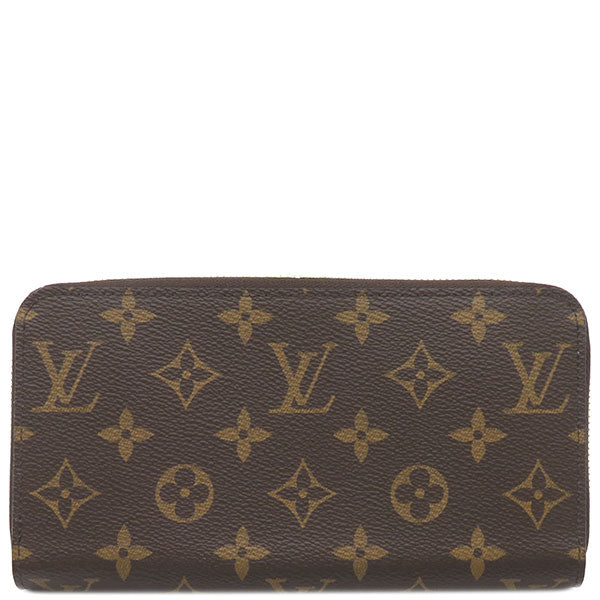 ルイヴィトン LOUIS VUITTON フューシャ ジッピー ウォレット M41895 モノグラムキャンバス 長財布 ゴールド金具 新品 未使用 茶 ボルドー ラウンドファスナー