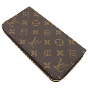 ルイヴィトン LOUIS VUITTON フューシャ ジッピー ウォレット M41895 モノグラムキャンバス 長財布 ゴールド金具 新品 未使用 茶 ボルドー ラウンドファスナー