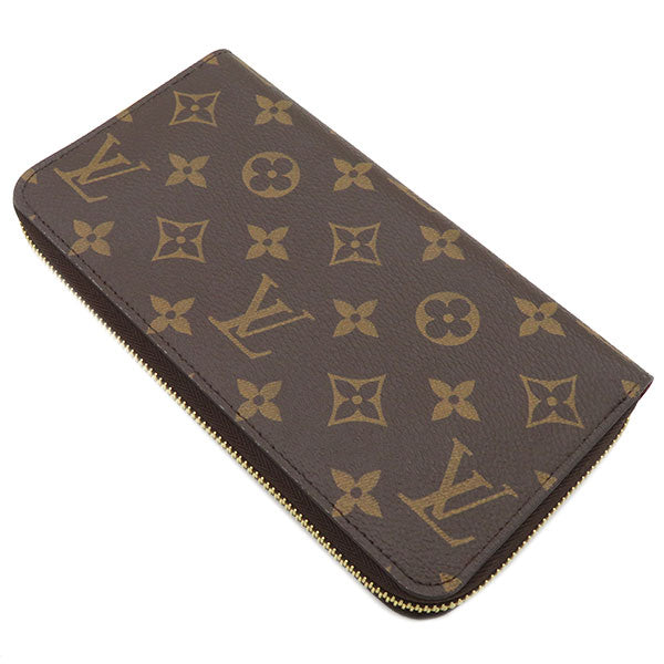 ルイヴィトン LOUIS VUITTON フューシャ ジッピー ウォレット M41895 モノグラムキャンバス 長財布 ゴールド金具 新品