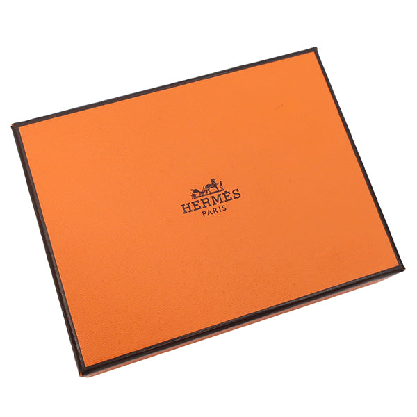 エルメス HERMES ピンク ヴォーエプソン カードケース シルバー金具 名刺入れ ピンク