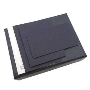 プラダ プラダ トライアングルロゴ カードケース 2MC085 NERO レザー カードケース シルバー金具 黒 コインケース　名刺入れ
