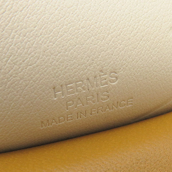 エルメス HERMES ロデオMM ペガサス セサミ×ブラック×ナタ アニューミロ バッグチャーム 茶 黒 白