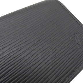 ルイヴィトン LOUIS VUITTON アンヴェロップ カルト ドゥ ヴィジット M56582 ブラック エピレザー カードケース 黒 名刺入れ