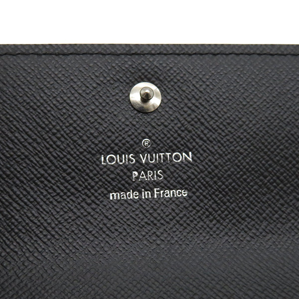 ルイヴィトン LOUIS VUITTON ミュルティクレ 6 M60165 モノグラム×黒 モノグラムマカサー キーケース シルバー金具 茶 鍵入れ