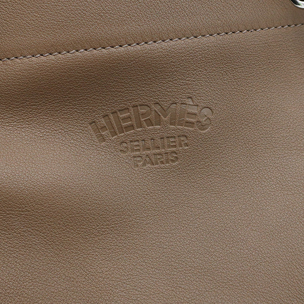 エルメス HERMES サックアリーヌ ミニ エトゥープ スイフト ショルダーバッグ シルバー金具 グレージュ