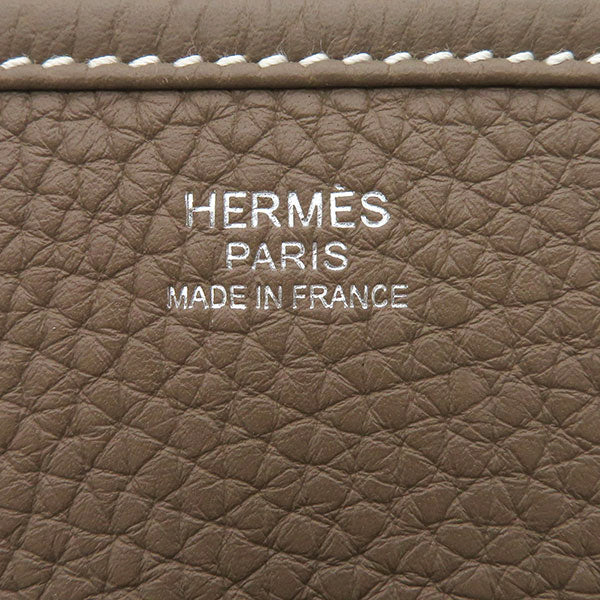 エルメス HERMES エヴリン3 PM エトゥープ トリヨンクレマンス ショルダーバッグ シルバー金具 グレージュ