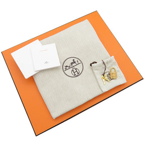 エルメス HERMES ピコタンロックMM  ゴールド トリヨンクレマンス ハンドバッグ ゴールド金具 新品 未使用 茶