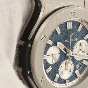 ウブロ HUBLOT ビッグバン ジーンズ 301.SX.2710.NR.JEANS 自動巻き メンズ デニム 青 バー 限定