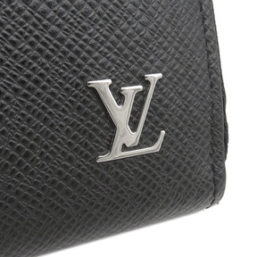 ルイヴィトン LOUIS VUITTON ブラック ジッピー・ドラゴンヌ M69409 タイガ 長財布 シルバー金具 黒 L字ファスナー