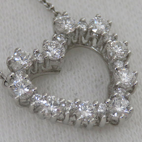 ティファニー Tiffany & Co プラチナシルバー Pt950 ダイヤモンド ネックレス Tiffany プラチナ 950