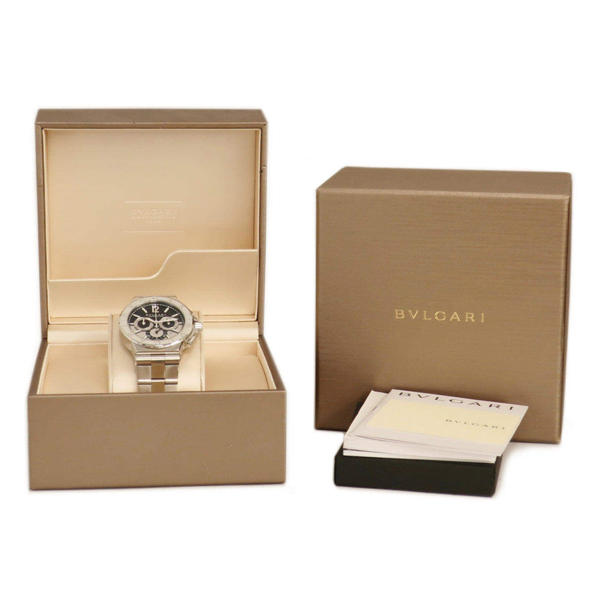 ブルガリ BVLGARI ディアゴノ カリブロ303 クロノグラフ 生誕20周年