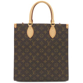 ルイヴィトン LOUIS VUITTON サックプラ PM M46263 モノグラム モノグラムキャンバス 2WAYバッグ ゴールド金具 茶 ショルダー トート