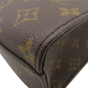 ルイヴィトン LOUIS VUITTON サックプラ PM M46263 モノグラム モノグラムキャンバス 2WAYバッグ ゴールド金具 茶 ショルダー トート