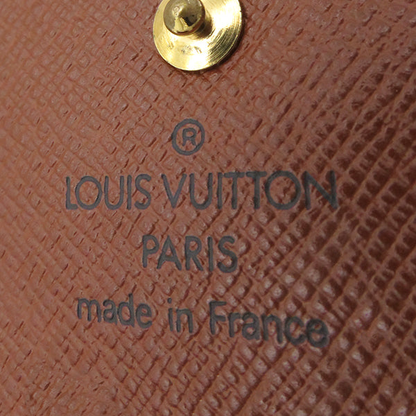 ルイヴィトン LOUIS VUITTON ポルトモネ プラ M61930 モノグラム モノグラムキャンバス コインケース ゴールド金具 茶 小銭入れ カード入れ