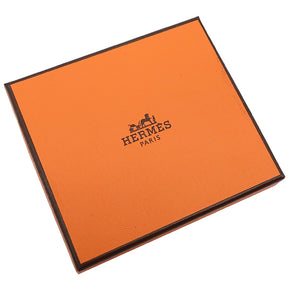 エルメス HERMES バスティア ヴェルソ キャラメル×ヴェールフィズ シェブルミゾル コインケース シルバー金具 新品 未使用 バイカラー