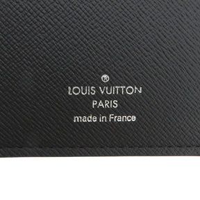 ルイヴィトン LOUIS VUITTON ダミエグラフィット ポルトフォイユ ブラザ N62665 ダミエグラフィットキャンバス 長財布 シルバー金具 二つ折り 黒 グレー