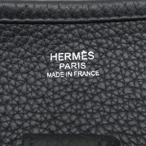 エルメス HERMES エヴリン3 PM ブラック トリヨンクレマンス ショルダーバッグ シルバー金具 黒