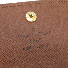 ルイヴィトン LOUIS VUITTON キーケース ミュルティクレ 4 M69517 モノグラム モノグラムキャンバス キーケース ゴールド金具 茶 鍵入れ