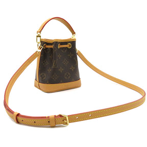 ルイヴィトン LOUIS VUITTON ナノ ノエ M81266  モノグラム モノグラムキャンバス 2WAYバッグ ゴールド金具 新品 未使用 ショルダー