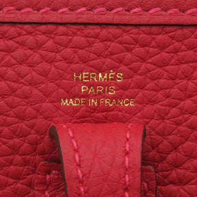 エルメス HERMES エヴリンTPM ヴァーミリオン トリヨンクレマンス ショルダーバッグ ゴールド金具 新品 未使用 赤