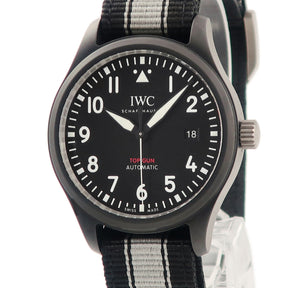 IWC  パイロットウォッチ トップガン IW326901 自動巻き メンズ K18RG無垢 黒 アラビア デイデイト