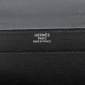 エルメス HERMES サックアデペッシュ ライト 41 ブラック ヴォーエプソン ブリーフケース ビジネスバッグ 黒