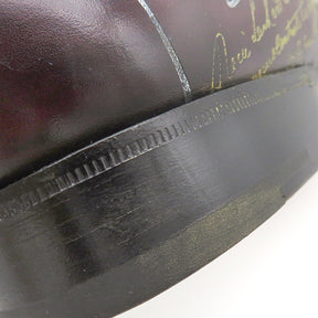 ベルルッティ BERLUTI アレッサンドロ ガレ レザー オックスフォード ブラウン ヴェネチアスクリットレザー #8 靴 カリグラフィ パティーヌ