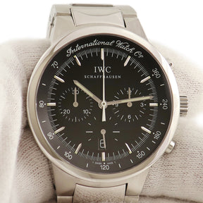 IWC  GST クロノグラフ メカニカル IW372702 クオーツ メンズ 黒 バー 希少