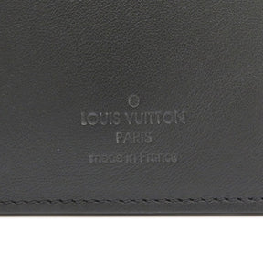 ルイヴィトン LOUIS VUITTON ポルトフォイユ ブラザ M62900 ブラック モノグラムシャドウレザー 長財布 マットブラック金具 二つ折り 黒