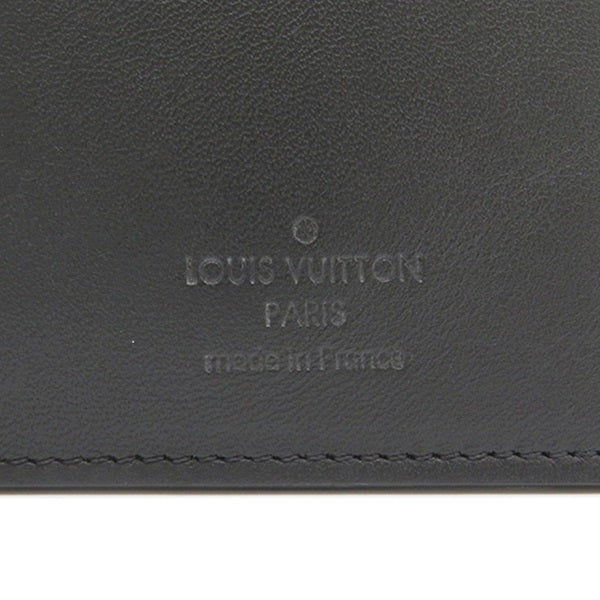 ルイヴィトン LOUIS VUITTON ポルトフォイユ ブラザ M62900 ブラック モノグラムシャドウレザー 長財布 マットブラック金